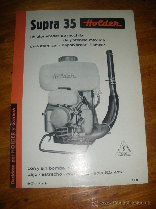 Coches y motocicletas: HOLDER ATOMIZADOR SUPRA 35.