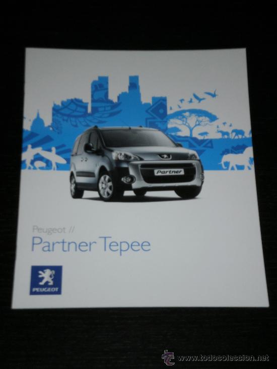 Automobili e Motociclette: PEUGEOT PARTNER TEPEE - CATALOGO PUBLICIDAD ORIGINAL - 2008 - ESPA&Ntilde;OL