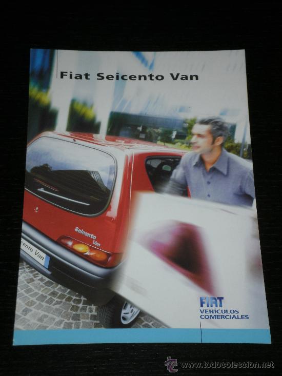 Automobili e Motociclette: FIAT SEICENTO VAN - CATALOGO PUBLICIDAD ORIGINAL - 2006 - ESPA&Ntilde;OL
