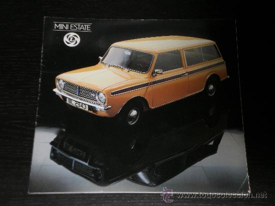 Carros e motociclos: BRITHISH LEYLAND MINI CLUBMAN STATE - CATALOGO PUBLICIDAD ORIGINAL - HOLANDES