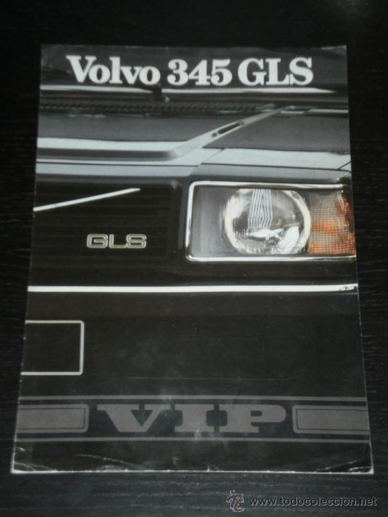 Automobili e Motociclette: VOLVO 345 GLS  - CATALOGO PUBLICIDAD ORIGINAL - FRANCES