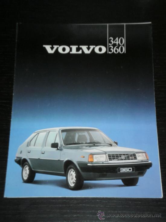 Automobili e Motociclette: VOLVO 340 / 360  - CATALOGO PUBLICIDAD ORIGINAL - 1983 - FRANCES