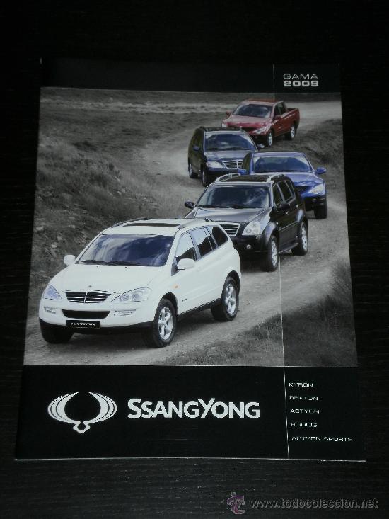 Automobili e Motociclette: SSANGYONG GAMA - CATALOGO PUBLICIDAD ORIGINAL - 2009 - ESPA&Ntilde;OL
