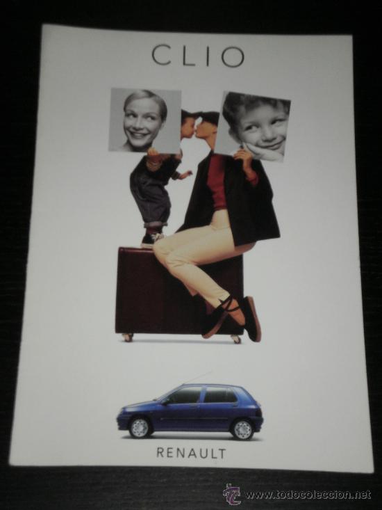 Automobili e Motociclette: RENAULT CLIO - CATALOGO PUBLICIDAD ORIGINAL - 1994 - ESPA&Ntilde;OL