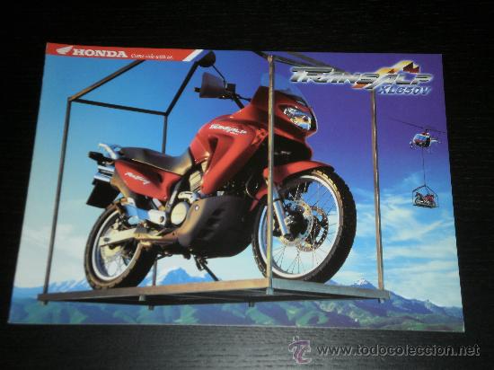 Automobili e Motociclette: HONDA XL 650 V TRANSALP - CATALOGO PUBLICIDAD ORIGINAL - 2000 - ESPA&Ntilde;OL