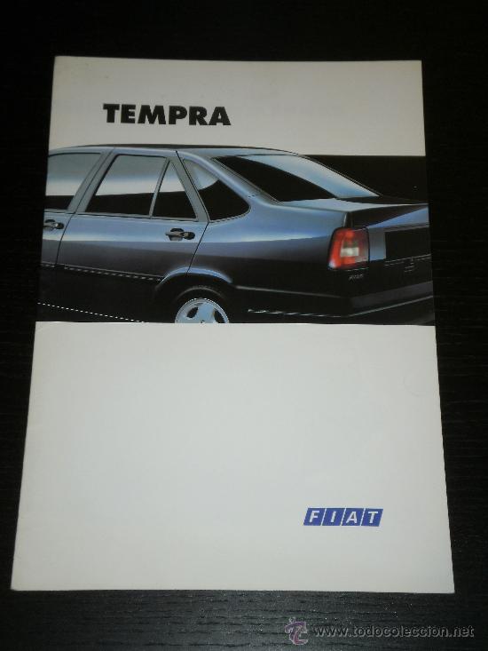 Automobili e Motociclette: FIAT TEMPRA - CATALOGO PUBLICIDAD ORIGINAL - 1993 - ESPA&Ntilde;OL