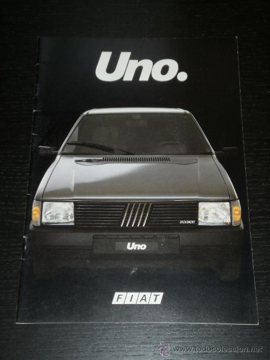 Automobili e Motociclette: FIAT UNO - CATALOGO PUBLICIDAD ORIGINAL - 1986 - ESPA&Ntilde;OL