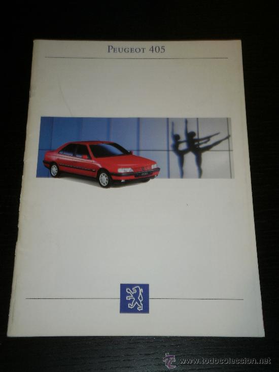 Automobili e Motociclette: PEUGEOT 405 - CATALOGO PUBLICIDAD ORIGINAL - ESPA&Ntilde;OL