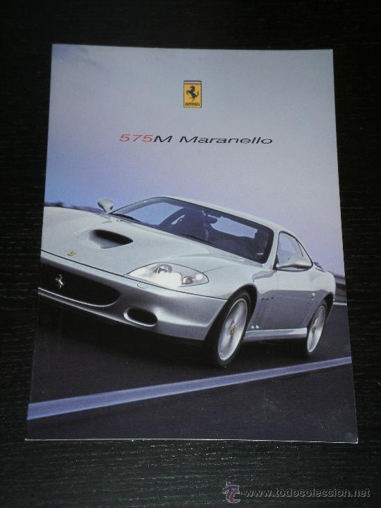 Automobili e Motociclette: FERRARI 575 M MARANELLO - CATALOGO PUBLICIDAD ORIGINAL - INGLES (AUSTRALIA - NUEVA ZELANDA)