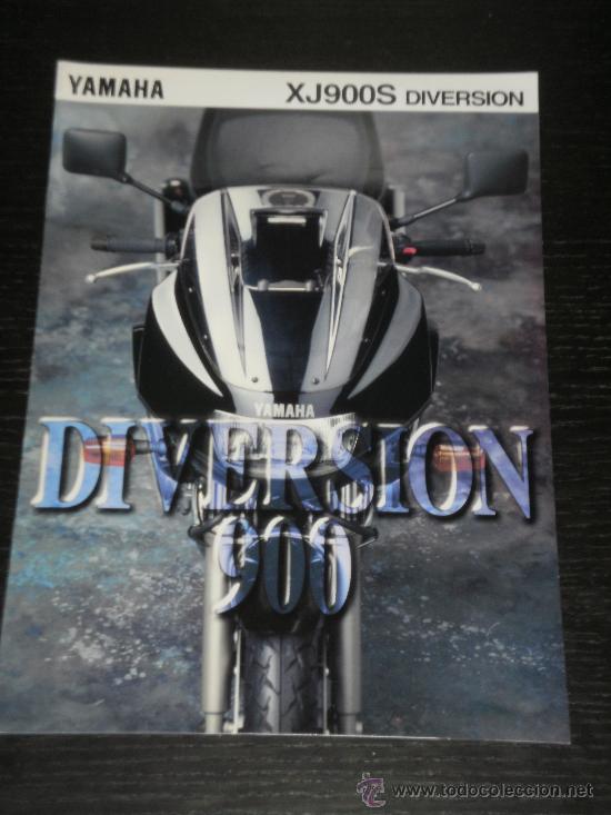 Coches y motocicletas: YAMAHA XJ 900 S DIVERSION  - CATALOGO PUBLICIDAD ORIGINAL - 1995 - ESPA&Ntilde;OL