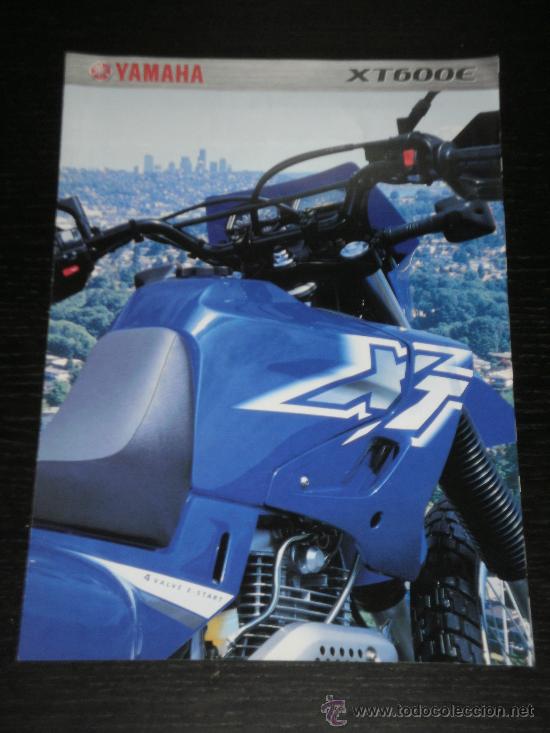 Coches y motocicletas: YAMAHA XT 600 E  - CATALOGO PUBLICIDAD ORIGINAL - 2000 - ESPA&Ntilde;OL