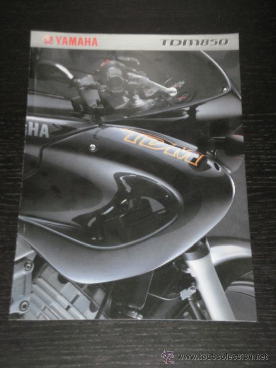 Coches y motocicletas: YAMAHA TDM 850  - CATALOGO PUBLICIDAD ORIGINAL - 2000 - ESPA&Ntilde;OL