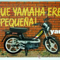 Coches y Motocicletas: CATÁLOGO FOLLETO YAMAHA YAMY 1986 CON CARACTERÍSTICAS TÉCNICAS Y FOTOS. Lote 23261119