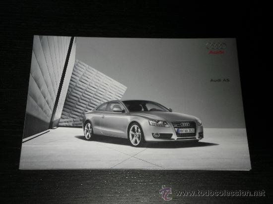 Autos und Motorr&auml;der: AUDI A5 - CATALOGO ACCESORIOS ORIGINAL - 2007 - ESPA&Ntilde;OL