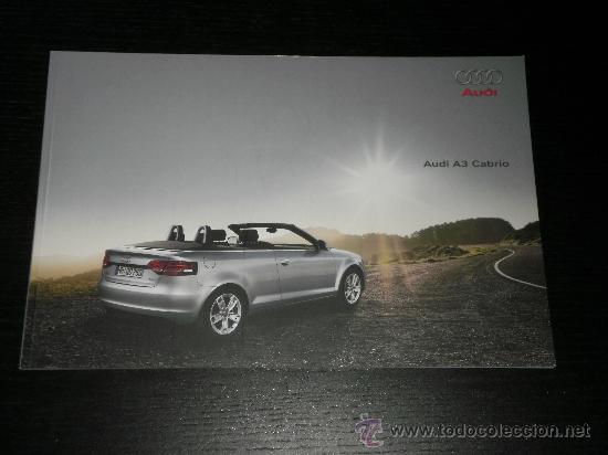 Autos und Motorr&auml;der: AUDI A3 CABRIO - CATALOGO ACCESORIOS ORIGINAL - 2008 - ESPA&Ntilde;OL