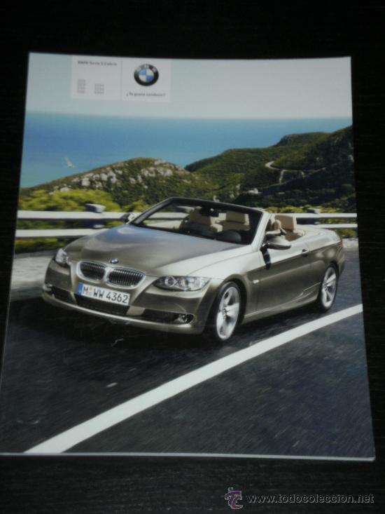 Coches y Motocicletas: BMW SERIE 3 CABRIO - CATALOGO PUBLICIDAD ORIGINAL - 2008 - ESPA&Ntilde;OL