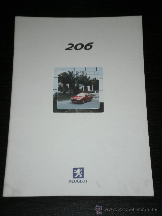 Autos und Motorr&auml;der: PEUGEOT 206 - CATALOGO PUBLICIDAD ORIGINAL - 2000 - CATALAN