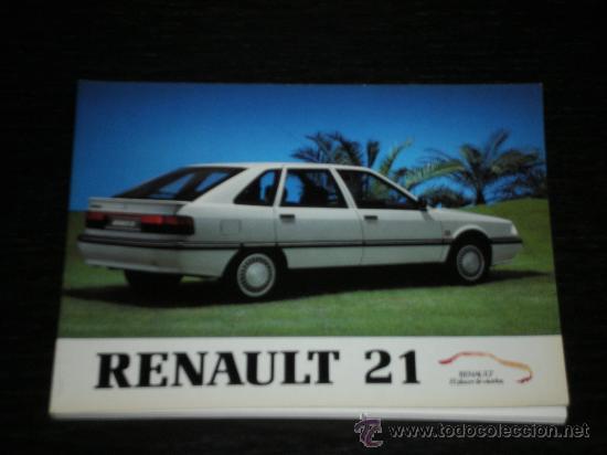 Autos und Motorr&auml;der: RENAULT 21 - MANUAL USUARIO ORIGINAL - 1990 - ESPA&Ntilde;OL
