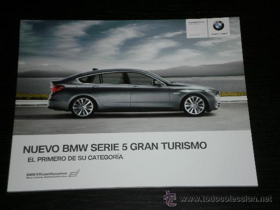 Coches y Motocicletas: BMW SERIE 5 GRAN TURISMO - CATALOGO PUBLICIDAD ORIGINAL - 2010 - ESPA&Ntilde;OL