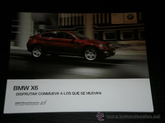 Coches y Motocicletas: BMW X6 - CATALOGO PUBLICIDAD ORIGINAL - 2010 - ESPA&Ntilde;OL