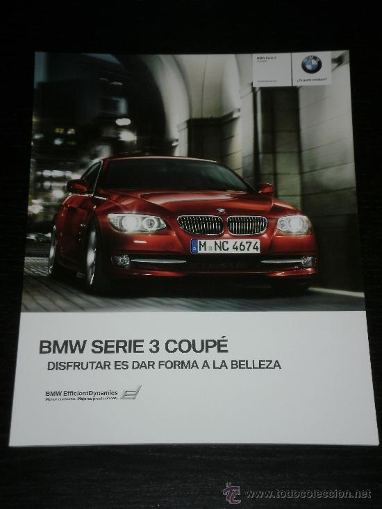 Coches y Motocicletas: BMW SERIE 3 COUPE - CATALOGO PUBLICIDAD ORIGINAL - 2010 - ESPA&Ntilde;OL