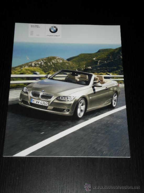Coches y Motocicletas: BMW SERIE 3 CABRIO - CATALOGO PUBLICIDAD ORIGINAL - 2007 - ESPA&Ntilde;OL