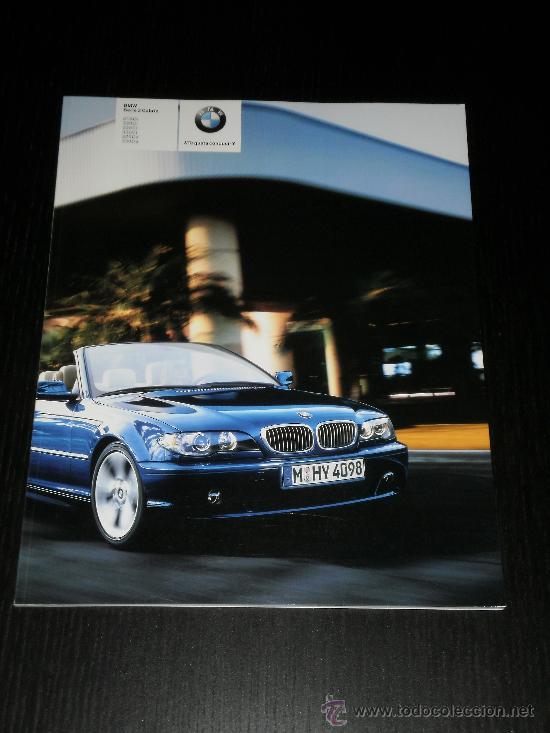 Coches y Motocicletas: BMW SERIE 3 CABRIO - CATALOGO PUBLICIDAD ORIGINAL - 2005 - ESPA&Ntilde;OL