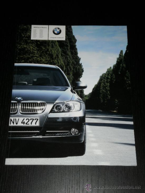 Coches y Motocicletas: BMW SERIE 3 BERLINA - CATALOGO PUBLICIDAD ORIGINAL - 2007 - ESPA&Ntilde;OL