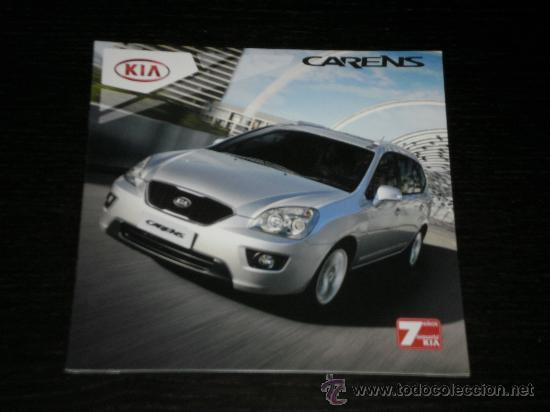 Autos und Motorr&auml;der: KIA CARENS - CATALOGO PUBLICIDAD ORIGINAL - 2011 - ESPA&Ntilde;OL