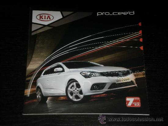 Autos und Motorr&auml;der: KIA PRO CEED - CATALOGO PUBLICIDAD ORIGINAL - 2011 - ESPA&Ntilde;OL