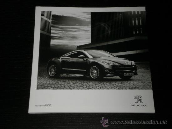 Coches y Motocicletas: PEUGEOT RCZ - CATALOGO PUBLICIDAD ORIGINAL - 2010 - ESPA&Ntilde;OL