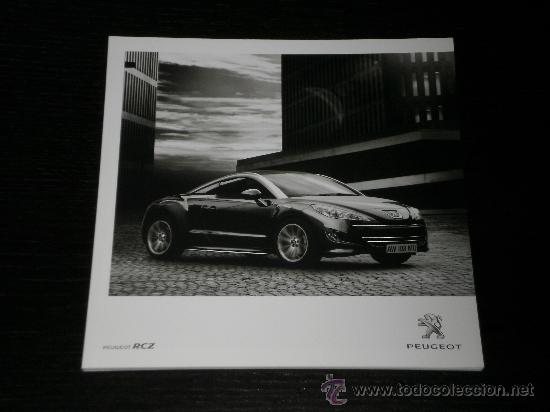 Coches y Motocicletas: PEUGEOT RCZ - CATALOGO PUBLICIDAD ORIGINAL - 2010 - ESPA&Ntilde;OL