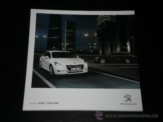 Coches y Motocicletas: PEUGEOT 508 / 508 SW - CATALOGO PUBLICIDAD ORIGINAL - 2010 - ESPA&Ntilde;OL