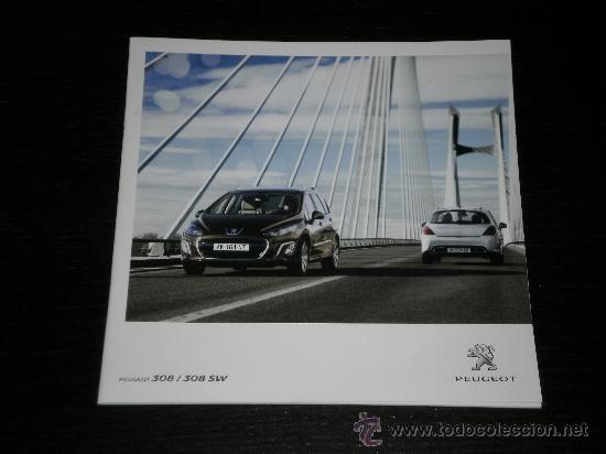 Coches y Motocicletas: PEUGEOT 308 / 308 SW - CATALOGO PUBLICIDAD ORIGINAL - 2011 - ESPA&Ntilde;OL