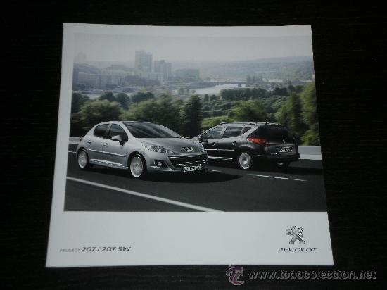 Coches y Motocicletas: PEUGEOT 207 / 207 SW - CATALOGO PUBLICIDAD ORIGINAL - 2011 - ESPA&Ntilde;OL