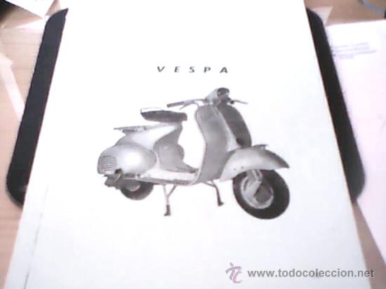 Coches y motocicletas: VESPA CATALOGO DE PIEZAS