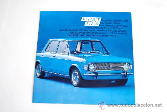 Coches y Motocicletas: Cat&aacute;logo de Fiat 128 en Yugoslavo.