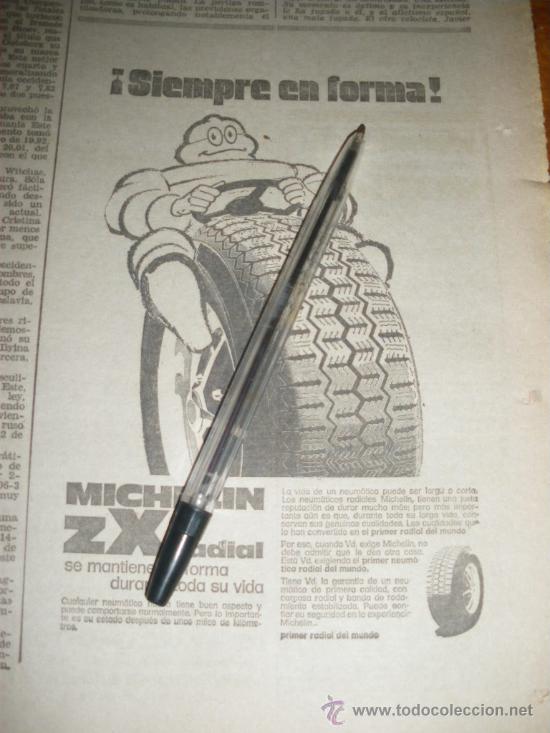 Carros e motociclos: MICHELIN ZX RADIAL, SIEMPRE EN FORMA.