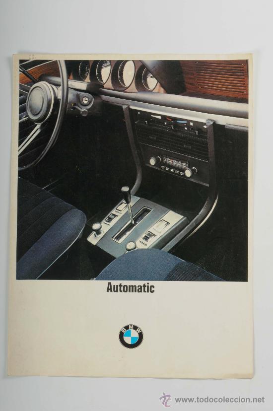 Cars and Motorcycles: Cat&aacute;logo - Diptico de coche Funcionamiento de la Automatic ZF del BMW, En Espa&ntilde;ol