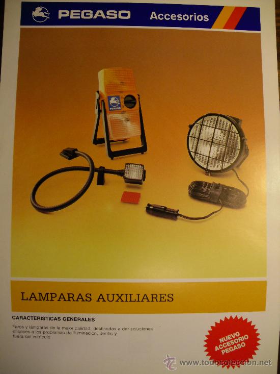 Coches y motocicletas: PEGASO ACCESORIOS L&Aacute;MPARAS AUXILARES