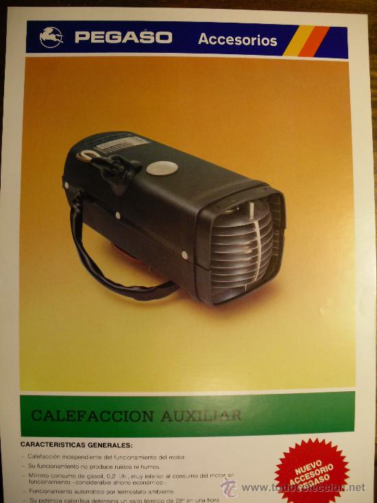 Coches y motocicletas: PEGASO ACCESORIOS CALEFACCI&Oacute;N AUXILIAR