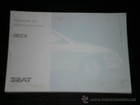 Carros e motociclos: SEAT IBIZA - MANUAL USUARIO ORIGINAL - 1998- ESPA&Ntilde;OL
