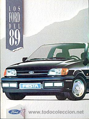 Automobili e Motociclette: Ford gama 1989  Catalogo marca