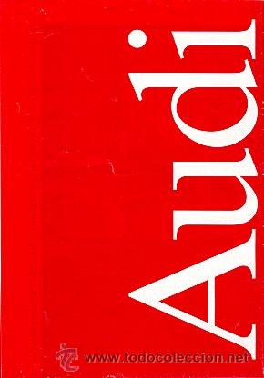 Automobili e Motociclette: Audi gama 1991  CATALOGO MARCA