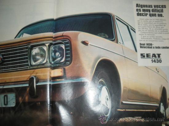 Coches y motocicletas: PUBLICIDAD DEL SEAT 1430.