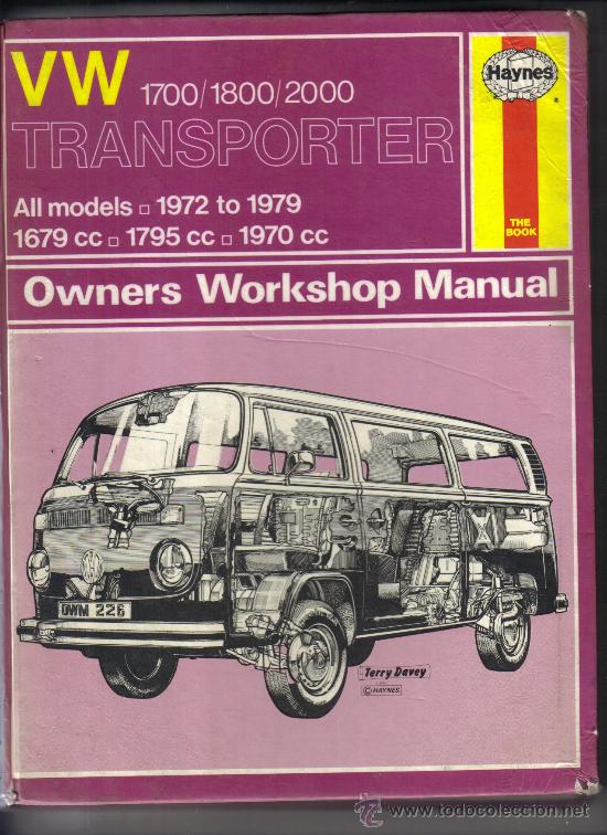 Coches y Motocicletas: HAYNES, MANUAL DEL PROPIETARIO WOLKSWAGEN 1700, 1800 Y 2000 CM. 1972 A 1979 EN INGLES