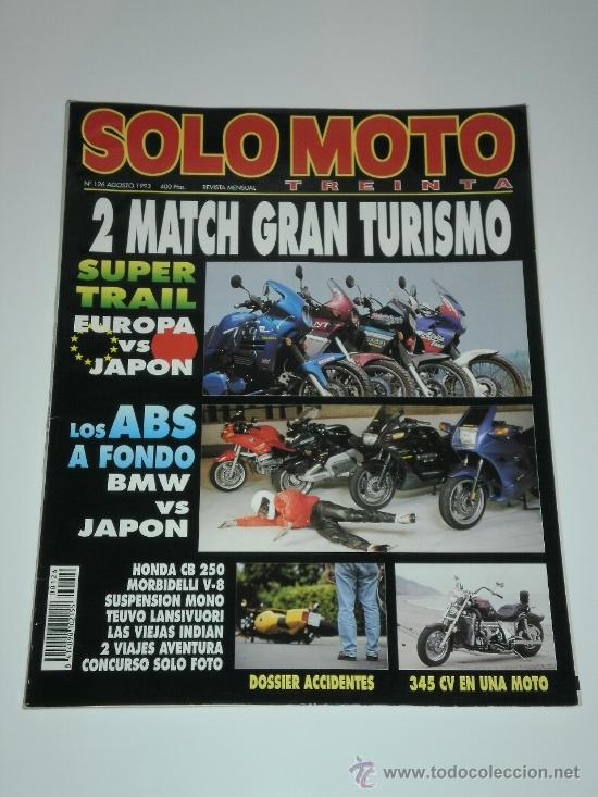 Coches y motocicletas: SOLO MOTO 30 N&ordm;126 - YAMAHA XTZ 750 / HONDA XRV / CAGIVA ELEFANT 900 / TRIUMPH TIGER / ST 1100 / GTS
