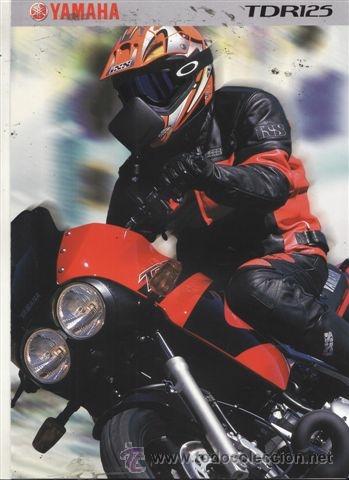 Coches y motocicletas: CAT&Aacute;LOGO PUBLICITARIO YAMAHA TDR 125.
