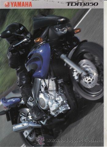 Coches y motocicletas: CAT&Aacute;LOGO PUBLICITARIO YAMAHA TDM 850.