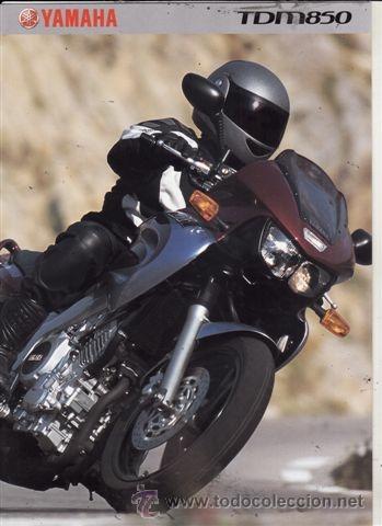 Coches y motocicletas: CAT&Aacute;LOGO PUBLICITARIO YAMAHA TDM 850.